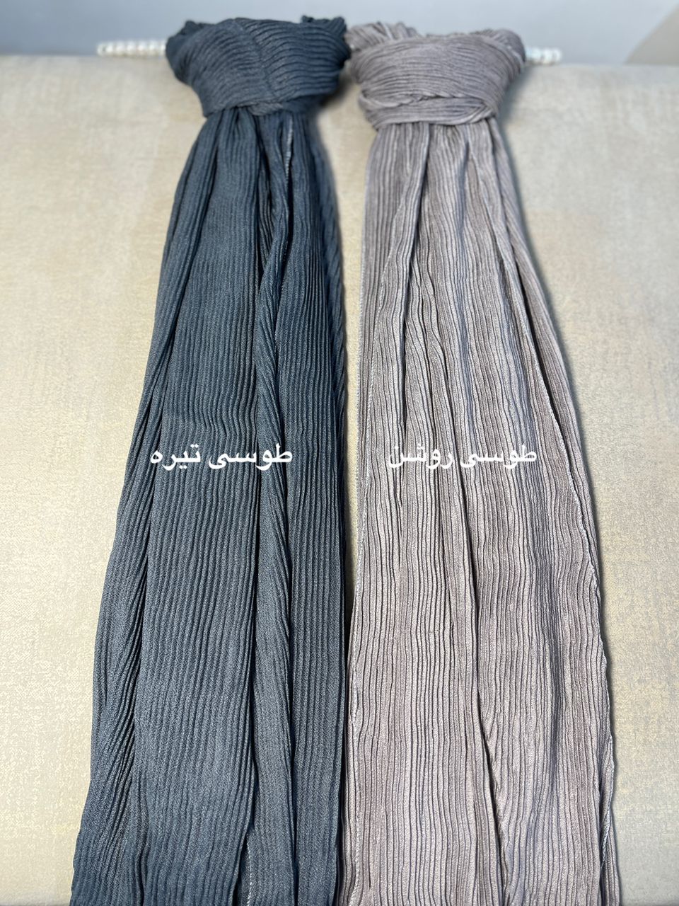 شال برشکا منگوله دار سوده مد